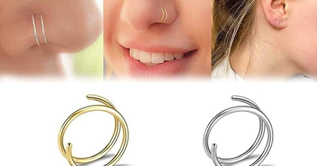 Recommended Materials for Double Nose Piercings